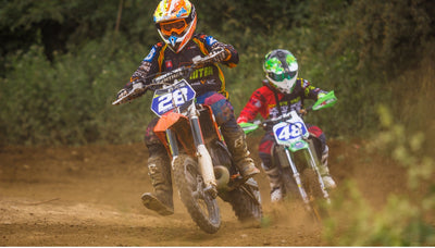 How to handle accidents and injuries while dirt biking with your child