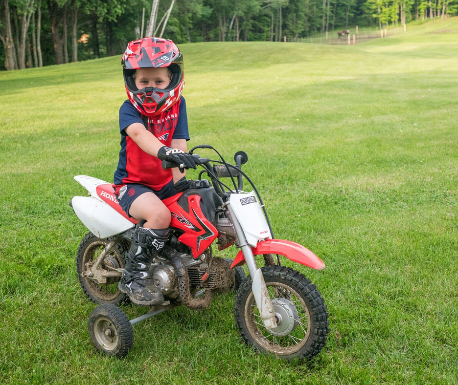 benefit of riding kids mini bike