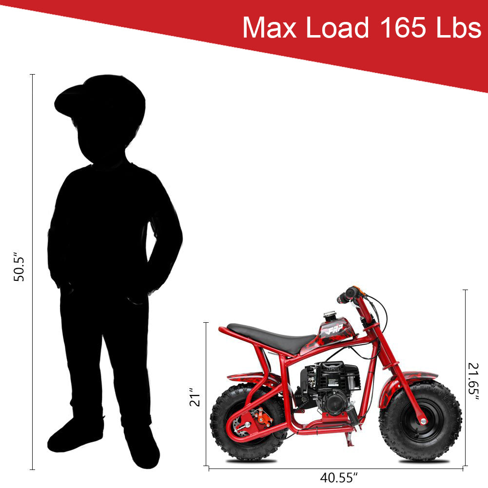 FRP DB003 kids dirt bike age recommendation - 14